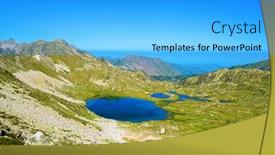  Presentation with lac - Colorful slide set enhanced with view-from-the-col-de backdrop and a light blue colored foreground