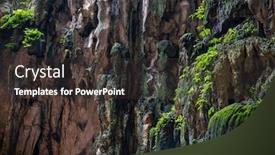  Presentation with kuala lumpur - Theme having view-in-the-batu-caves background and a dark gray colored foreground
