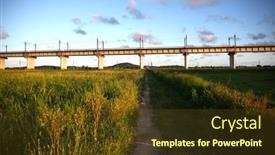  Presentation with speed - Slide deck enhanced with view-of-a-huge-concrete background and a tawny brown colored foreground