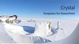  Presentation with abandoned - Audience pleasing presentation consisting of  backdrop and a  colored foreground