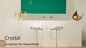  Presentation with modern elegant - PPT layouts having stone lion statue and crescent background and a navy blue colored foreground