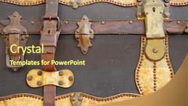  Presentation with close up view of the compass on old paper - Beautiful slides featuring view of an old vintage backdrop and a tawny brown colored foreground