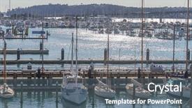  Presentation with new zealand - Theme consisting of view of auckland new zealand background and a gray colored foreground