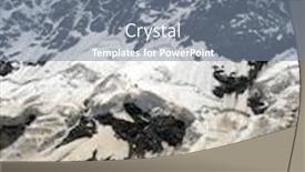  Presentation with mountains - Presentation having view-of-bezenghi-mountains background and a seafoam green colored foreground