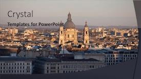  Presentation with hungary - PPT layouts featuring view-of-budapest-parliament background and a light gray colored foreground