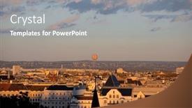  Presentation with hungary - PPT theme having view-of-budapest-parliament background and a gray colored foreground