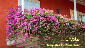  Presentation with cartagena colombia - Slide deck with view of cartagena de indias background and a tawny brown colored foreground