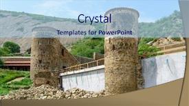  Presentation with kakheti - Theme having david gareja gareji cave monastery background and a sky blue colored foreground