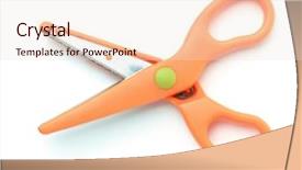  Presentation with craft - Beautiful theme featuring view of decorative craft border backdrop and a lemonade colored foreground