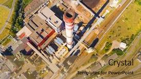  Presentation with european unit - Audience pleasing slide deck consisting of view of modern combined heat backdrop and a gold colored foreground