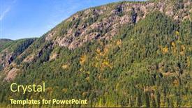  Presentation with british columbia canada - Presentation enhanced with view-of-mount-wesley background and a tawny brown colored foreground