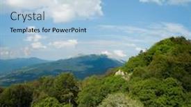  Presentation with blue mountain - Amazing slides having view-of-mountain-demerdji-crimea backdrop and a light blue colored foreground