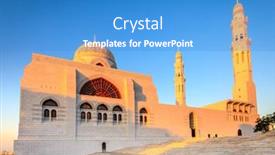  Presentation with oman - Amazing PPT theme having view-of-new-muhammad-al backdrop and a teal colored foreground