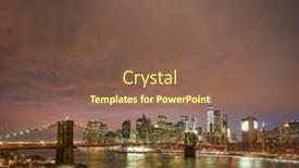  Presentation with new york night - 