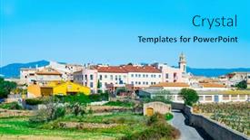  Presentation with farming - PPT layouts having view-of-nulles background and a light gray colored foreground