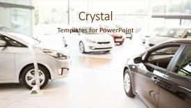  Presentation with japanese new year above view - PPT layouts with view of row new car background and a cream colored foreground