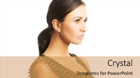  Presentation with us military - Cool new presentation with view of serious military woman backdrop and a  colored foreground