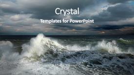  Presentation with storm - Amazing PPT theme having birthday party icon collection cake backdrop and a white colored foreground