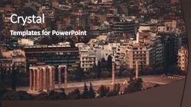  Presentation with zeus - Beautiful slides featuring view of temple of zeus backdrop and a dark gray colored foreground