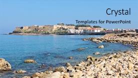  Presentation with architecture city - Presentation consisting of the best preserved example background and a light blue colored foreground