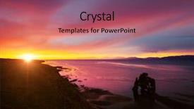  Presentation with dawn - Audience pleasing presentation theme consisting of place hvitserkur vatnsnes peninsula iceland backdrop and a coral colored foreground