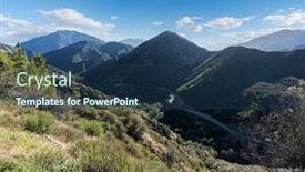  Presentation with los angeles - Beautiful theme featuring view-of-the-east-fork backdrop and a ocean colored foreground