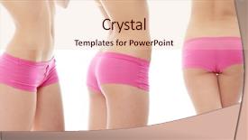  Presentation with close up view of the compass on old paper - Amazing PPT layouts having view of the female body backdrop and a  colored foreground