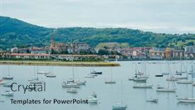  Presentation with mouth - Slides with view-of-the-mouth background and a light blue colored foreground