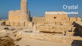  Presentation with fort - Amazing presentation having view-of-the-old-arad backdrop and a teal colored foreground