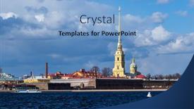  Presentation with paul - Audience pleasing PPT theme consisting of view-of-the-peter backdrop and a light blue colored foreground