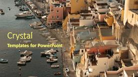  Presentation with island sunset - 