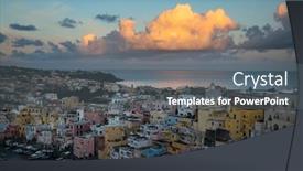  Presentation with island sunset - 