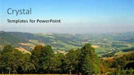  Presentation with france - Cool new presentation with view-of-the-pyrenees backdrop and a light blue colored foreground