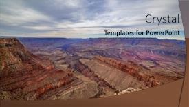  Presentation with ridges - Audience pleasing presentation consisting of view-of-the-rugged backdrop and a light blue colored foreground