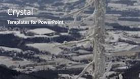  Presentation with republic day - PPT layouts consisting of view-of-the-snowy-valley background and a gray colored foreground