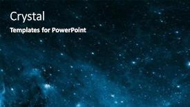  Presentation with moon - Slides with view-of-the-space background and a black colored foreground