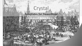  Presentation with dam - Audience pleasing PPT theme consisting of view-of-the-vismarkt backdrop and a light gray colored foreground