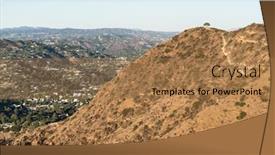  Presentation with wisdom - Colorful presentation design enhanced with view of the wisdom tree backdrop and a coral colored foreground