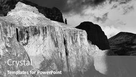  Presentation with italy - Slide set with view-of-top-of-sella background and a gray colored foreground