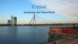  Presentation with modern building - Theme enhanced with view-on-modern-building background and a light blue colored foreground