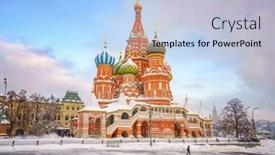  Presentation with phyto essential basil aroma oil - Cool new slide set with view-on-st-basil-s backdrop and a light blue colored foreground