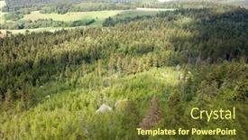  Presentation with mountain view - Amazing theme having view-on-szczeliniec-wielki-mountain backdrop and a tawny brown colored foreground