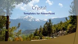  Presentation with mountain view - PPT layouts featuring view-on-tahtali-dagi-mountain background and a light blue colored foreground