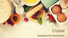  Presentation with free cooking - PPT layouts with view rustic background with free background and a cream colored foreground