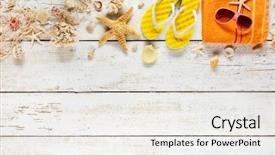  Presentation with image resolution - Colorful PPT theme enhanced with view summer holidays concept free backdrop and a white colored foreground