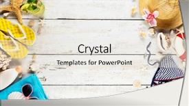  Presentation with image resolution - PPT layouts having view summer holidays concept free background and a sky blue colored foreground