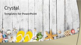  Presentation with image resolution - Slide deck enhanced with view summer holidays concept free background and a white colored foreground