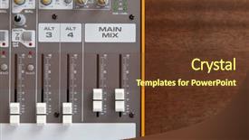  Presentation with controls - Theme enhanced with view with space for text background and a tawny brown colored foreground