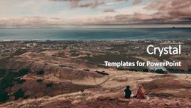  Presentation with top view of soybean - Presentation enhanced with viewed from top of arthur background and a  colored foreground