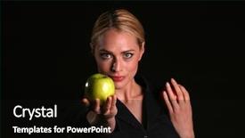 Presentation with adam eve - Beautiful theme featuring viewer healthy eating concepts eve backdrop and a black colored foreground
